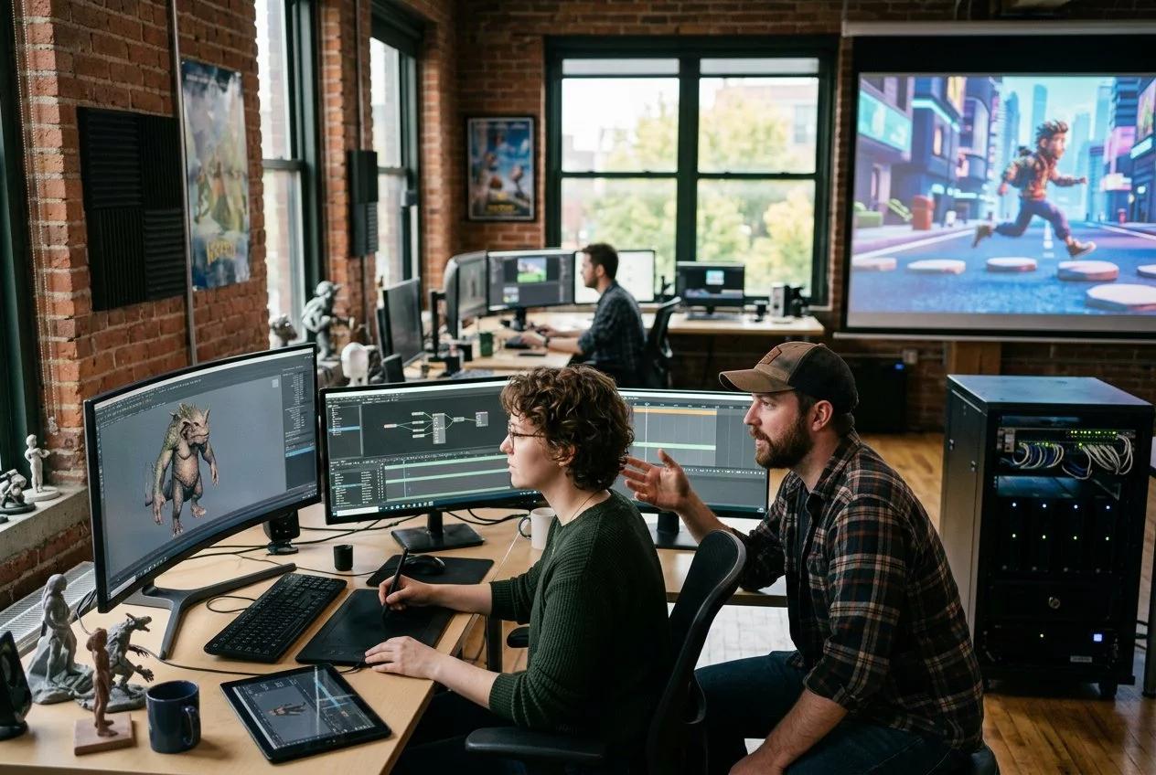  CoastalBridge  3D Animation Studio 